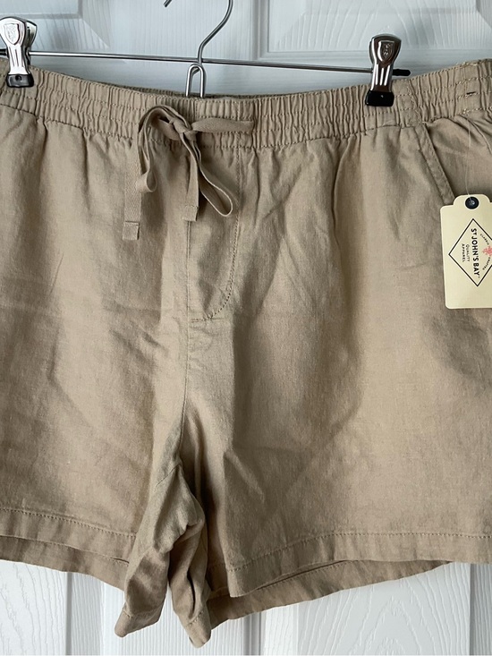 St. John's Bay Pants - NWT St. John’s Bay Linen Blend Shorts Size Large